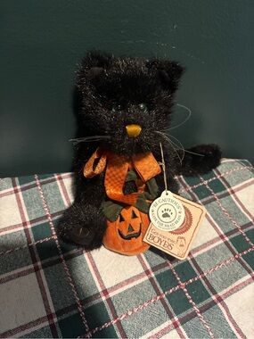 Boyd’s Bears Pepper B Scaredycat Gorgeous Plush Cat